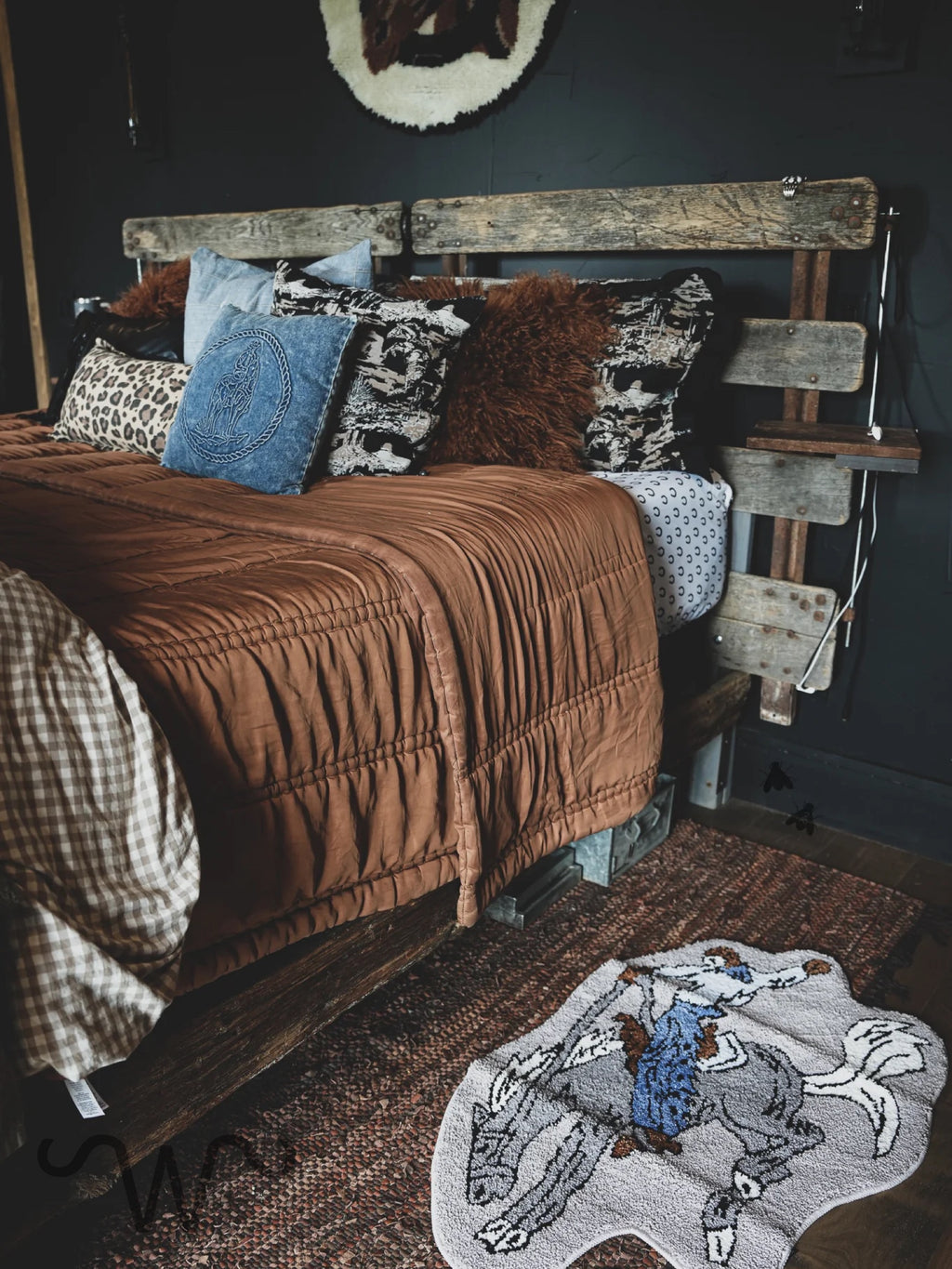 Bronc Buster Rug