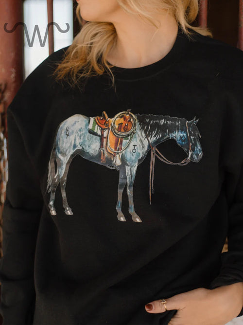 Blue Roan Belle Pullover
