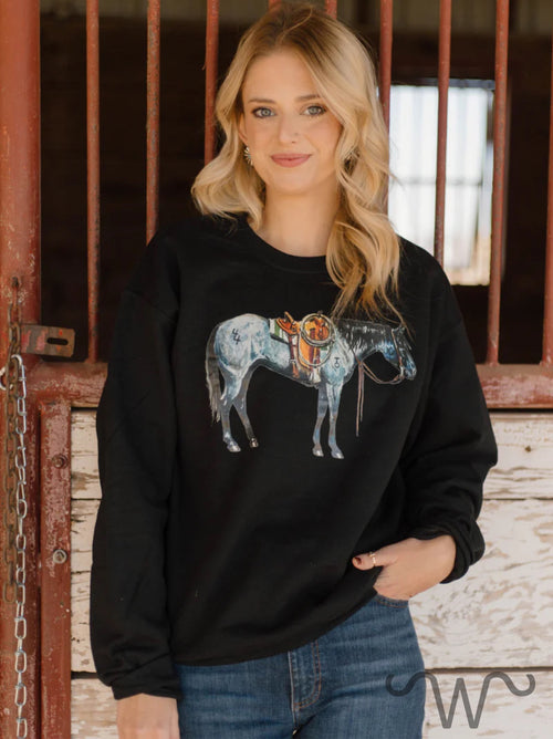 Blue Roan Belle Pullover