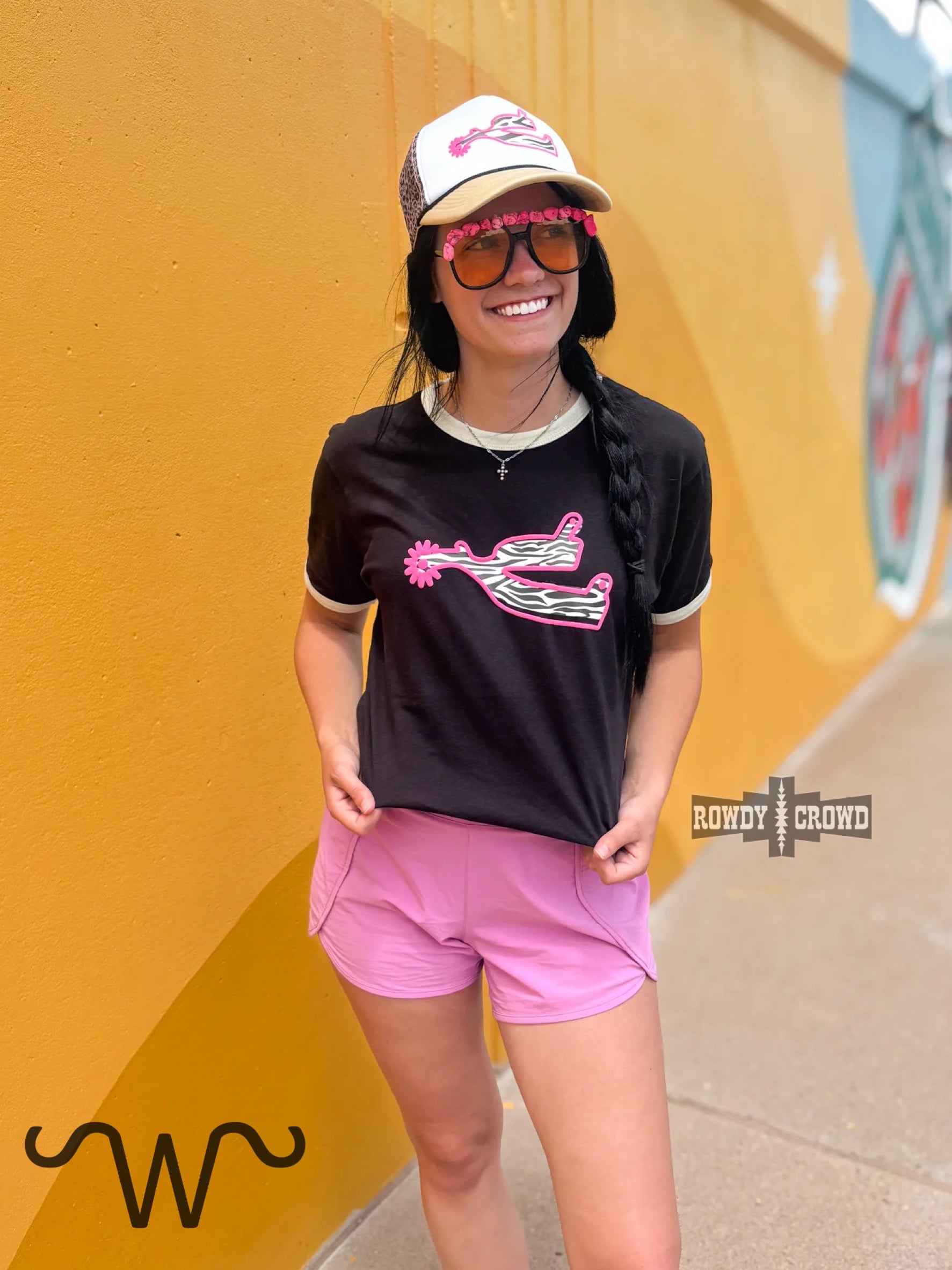 Zebra Wild Ringer Tee