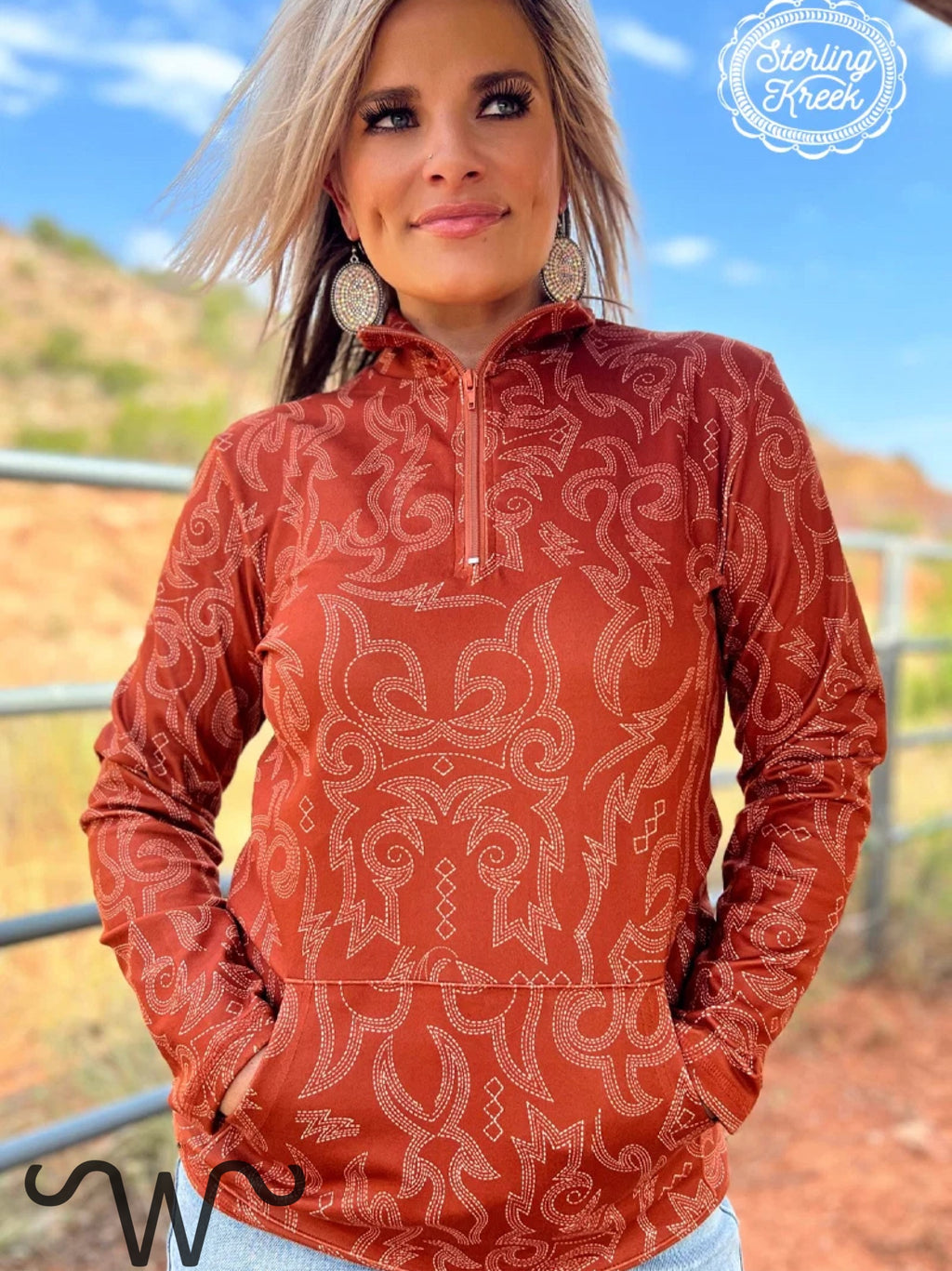 Rustic Ranch Pullover